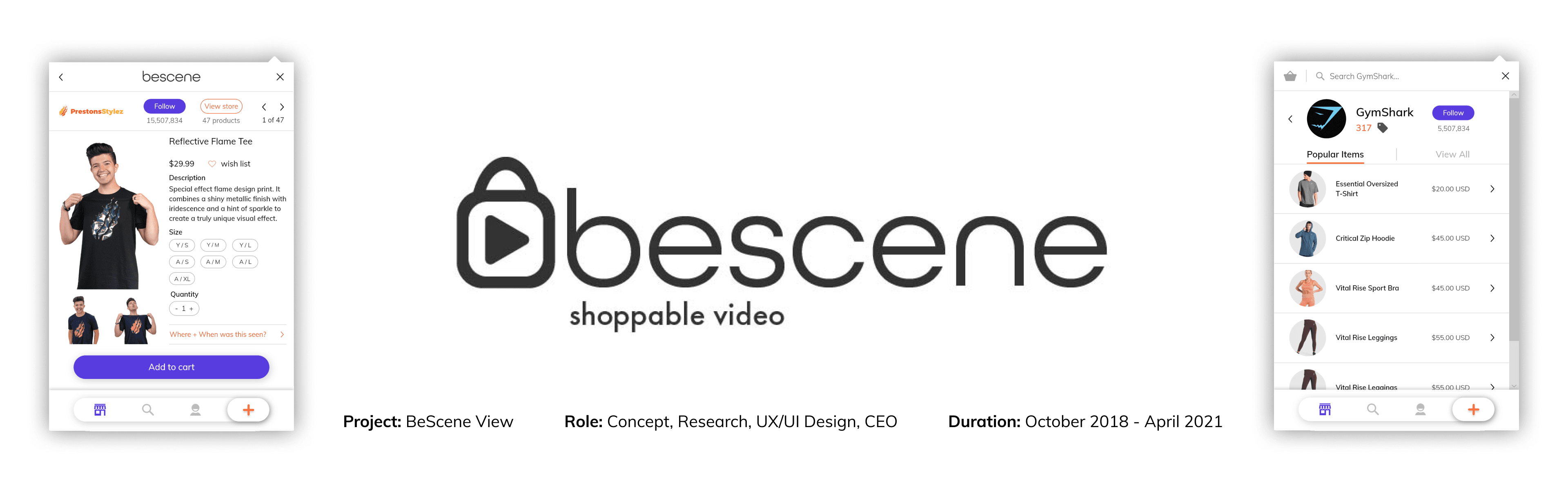BeScene View browser extension