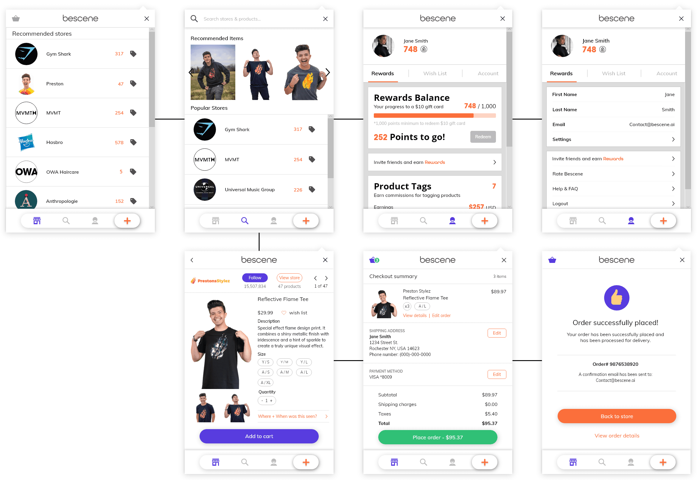 BeScene View final iteration