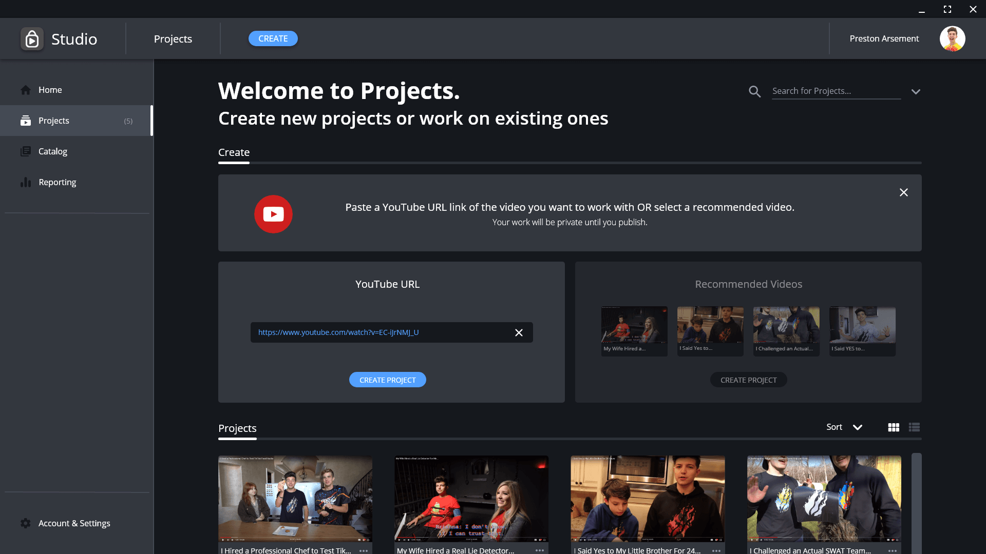 Project grid iteration