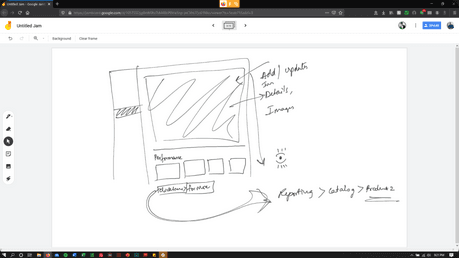 BeScene Studio wireframe 4